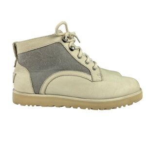 Ugg Bethany Water Resistant Chukka Winter‎ Boot Light Gray Womens Size 9.5